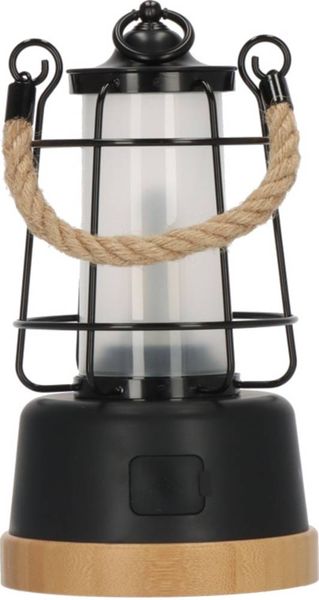 Brennenstuhl 1171800 1171800 LED Camping-Leuchte 350 lm akkubetrieben 570 g Schwarz, Bambus