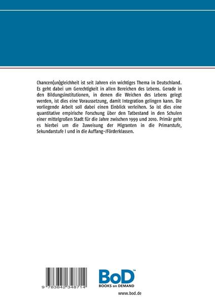 Produktbild: Chancen(un)gleichheit in der Schule