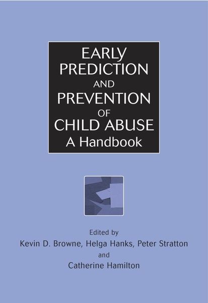 Produktbild: Early Prediction and Prevention of Child Abuse
