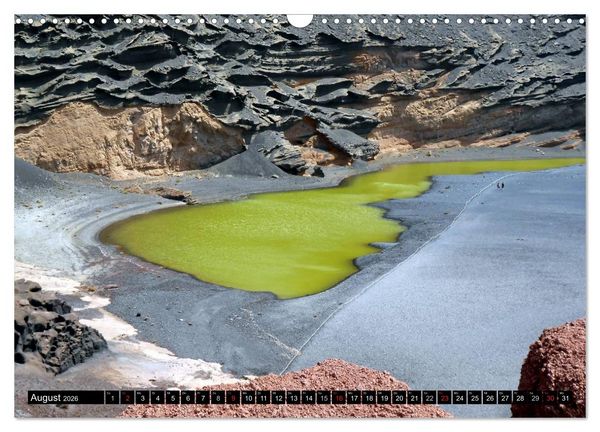 Produktbild: Lanzarote - Kanarische Inseln (Wandkalender 2026 DIN A3 quer), CALVENDO Monatskalender