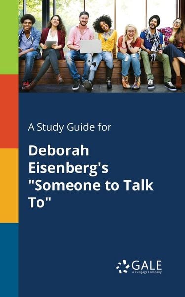 Produktbild: A Study Guide for Deborah Eisenberg's "Someone to Talk To"