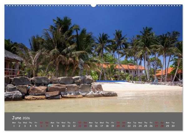 Produktbild: Vietnam`s most beautiful beaches (Wall Calendar 2026 DIN A2 landscape), CALVENDO 12 Month Wall Calendar