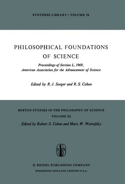 Produktbild: Philosophical Foundations of Science