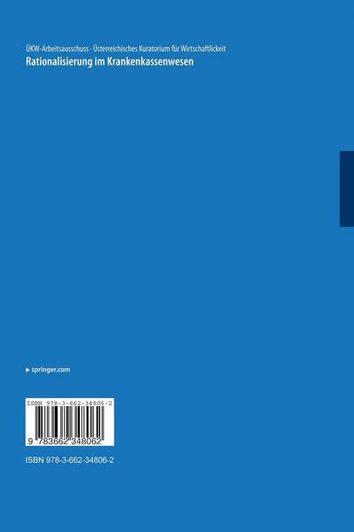 Produktbild: Rationalisierung im Krankenkassenwesen