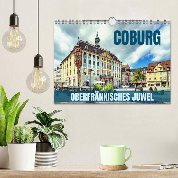 Produktbild: Coburg - oberfr&auml;nkisches Juwel (Wandkalender 2026 DIN A4 quer), CALVENDO Monatskalender