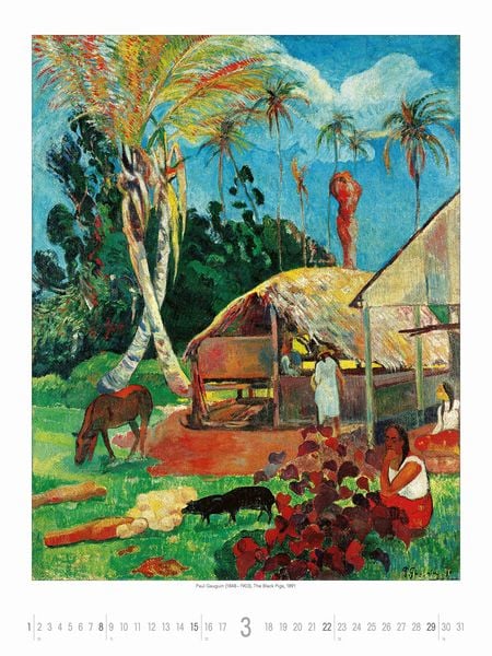 Produktbild: Monet bis Klee 2026 - Bild-Kalender 42x56 cm - Kunst-Kalender - Wand-Kalender - Malerei - Alpha Edition