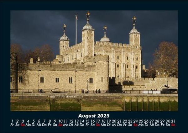 Produktbild: London 2025 Fotokalender DIN A5