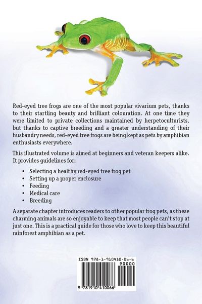 Produktbild: Red Eyed Tree Frogs. Practical Keeper's Guide for Red Eyed Three Frogs. Information on Care, Housing, Feeding and Breeding.