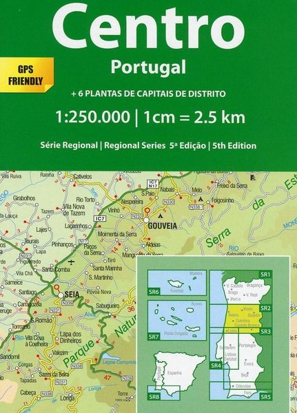 Produktbild: Portugal Central 1 : 250 000