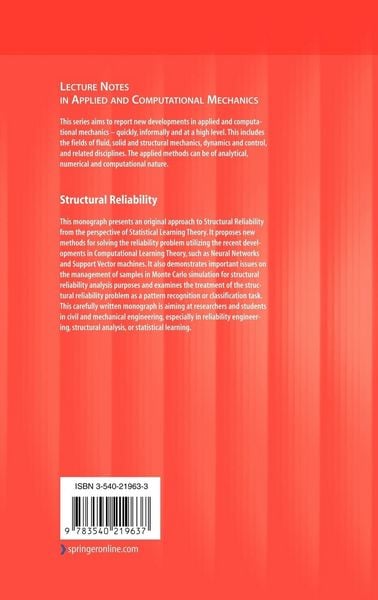 Produktbild: Structural Reliability