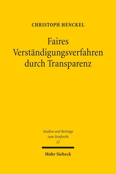 Produktbild: Faires Verst&auml;ndigungsverfahren durch Transparenz