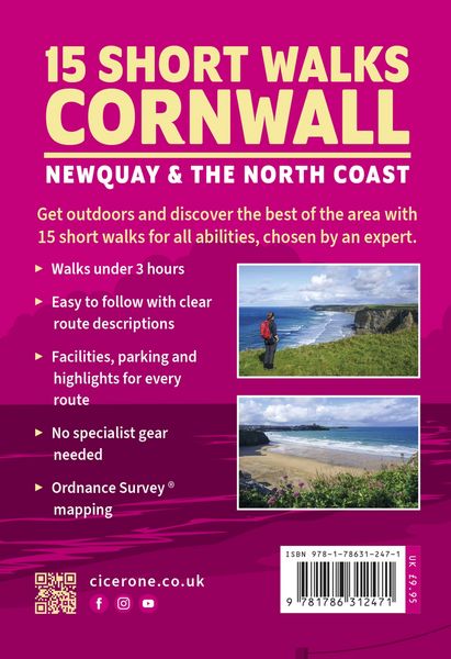 Produktbild: 15 Short Walks in Cornwall - Newquay and the North Coast