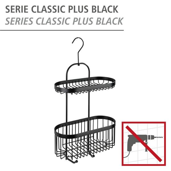 Produktbild: Bad-Caddy Classic Plus Black, mit hochwertigem Rostschutz