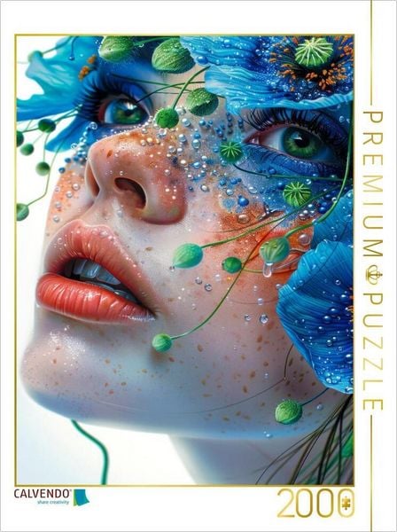 Produktbild: CALVENDO Puzzle Ein Gesicht zum Tr&auml;umen | 2000 Teile Lege-Gr&ouml;&szlig;e 90x67cm Foto-Puzzle f&uuml;r gl&uuml;ckliche Stunden