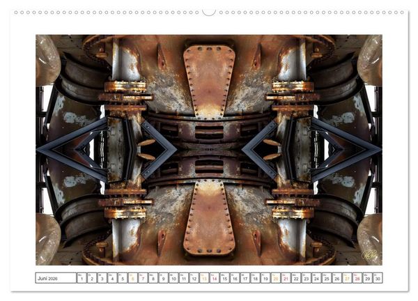 Produktbild: Faszination Spiegelung - Industrie und Technik (hochwertiger Premium Wandkalender 2026 DIN A2 quer), Kunstdruck in Hochglanz