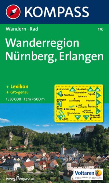 Produktbild: Wanderregion N&uuml;rnberg Erlangen