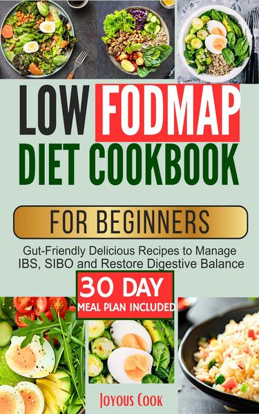 Produktbild: Low FODMAP Diet Cookbook for Beginners