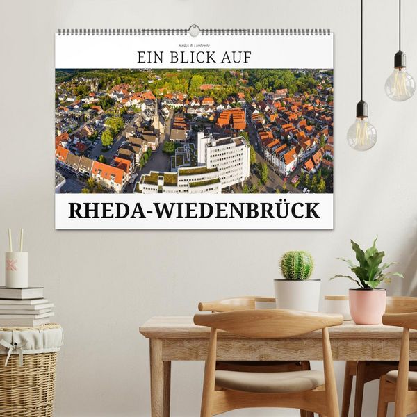 Produktbild: Ein Blick auf Rheda-Wiedenbr&uuml;ck (Wandkalender 2026 DIN A2 quer), CALVENDO Monatskalender