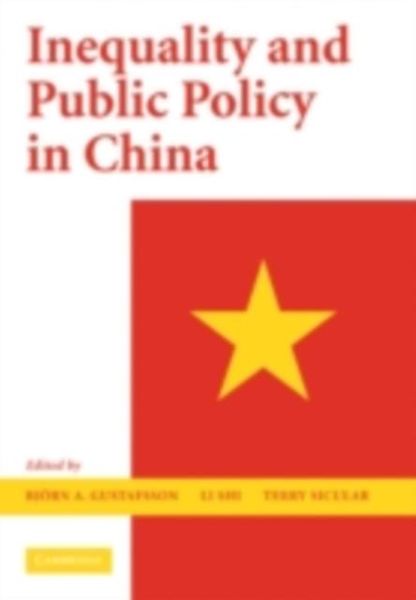 Produktbild: Inequality and Public Policy in China