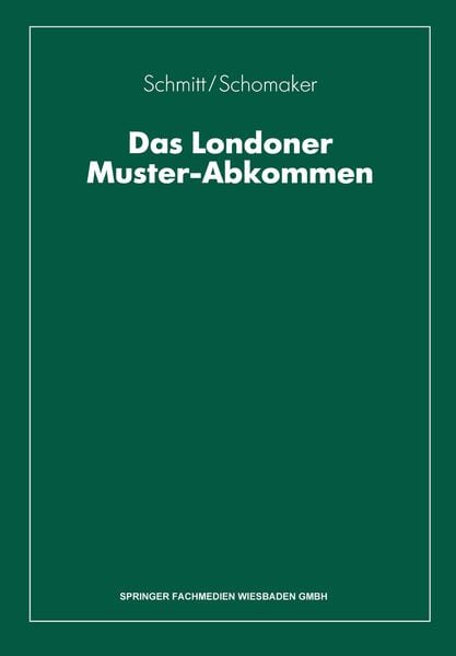 Produktbild: Das Londoner Muster-Abkommen