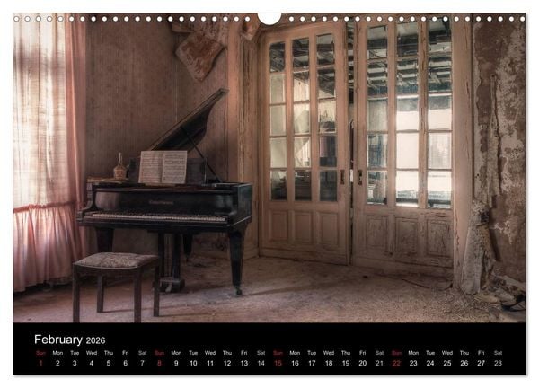 Produktbild: Lost Places - Beauty of decay (Wall Calendar 2026 DIN A3 landscape), CALVENDO 12 Month Wall Calendar