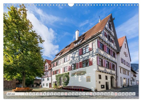 Produktbild: ULM Idyllisches Stadtherz (Wandkalender 2026 DIN A3 quer), CALVENDO Monatskalender