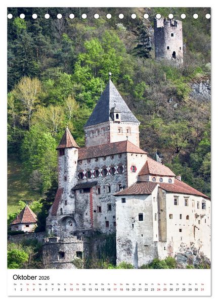 Produktbild: S&uuml;d-Tirol in stimmungsvollen Bildern (Tischkalender 2026 DIN A5 hoch), CALVENDO Monatskalender
