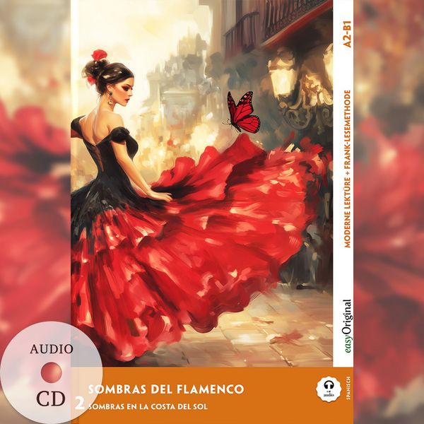 Produktbild: Sombras del Flamenco - Spanische Krimi-Lekt&uuml;re A2-B1 (+ Audio-CD)