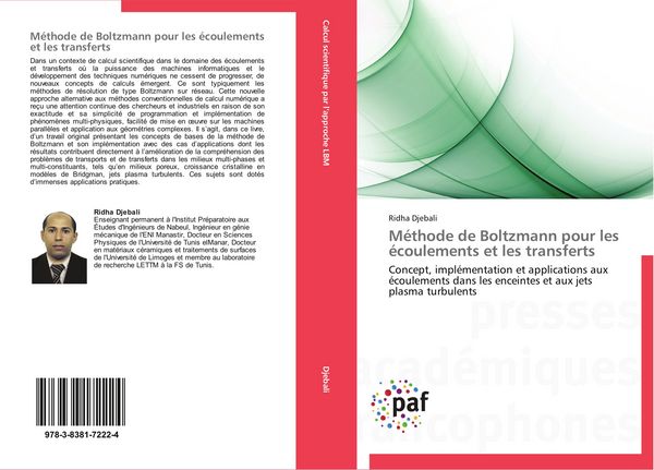 Produktbild: M&eacute;thode de Boltzmann pour les &eacute;coulements et les transferts