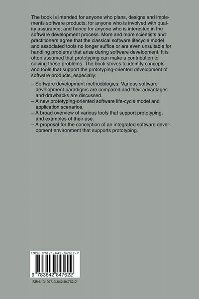 Produktbild: Prototyping-Oriented Software Development