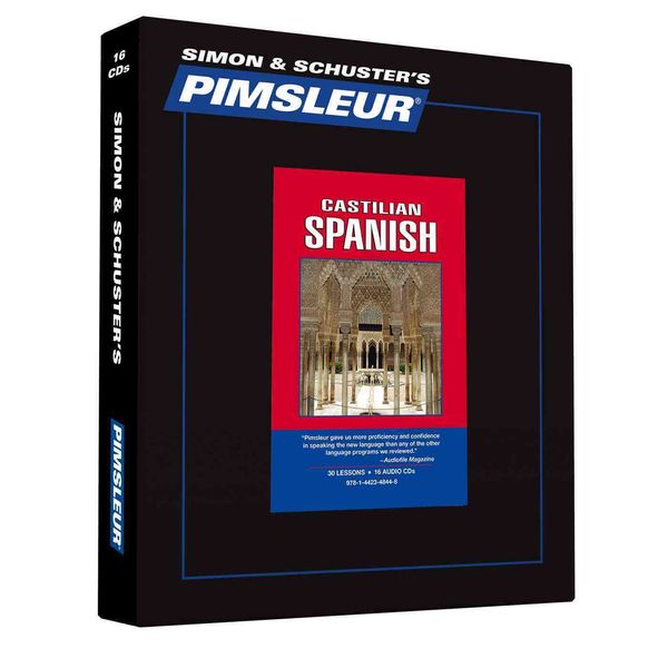 Produktbild: PIMSLEUR SPANISH (CASTILIA 16D