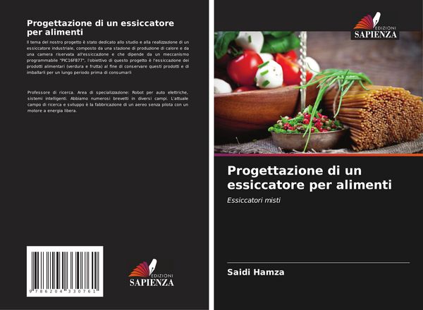 Produktbild: Progettazione di un essiccatore per alimenti