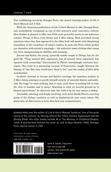 Produktbild: Perec, G: Things: A Story of the Sixties and a Man Asleep