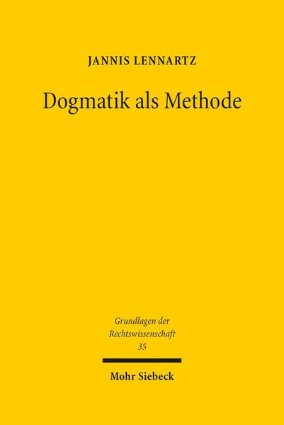 Produktbild: Dogmatik als Methode