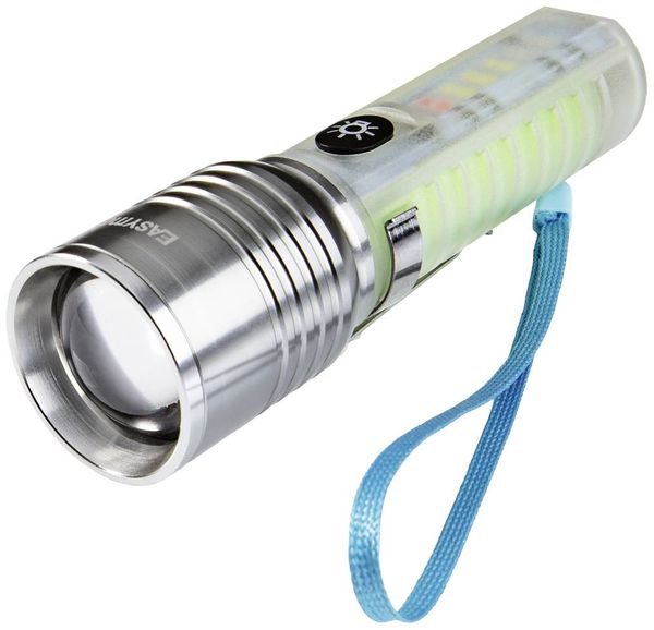 Easymaxx Security LED 5V LED Taschenlampe akkubetrieben 500lm 120g