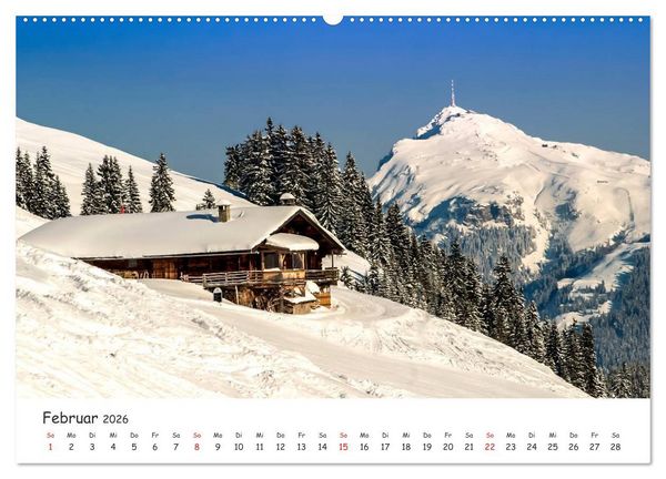 Produktbild: Kitzb&uuml;hel. Die Stadt im Herz der Alpen (hochwertiger Premium Wandkalender 2026 DIN A2 quer), Kunstdruck in Hochglanz