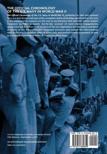 Produktbild: The Official Chronology of the U.S. Navy in World War II