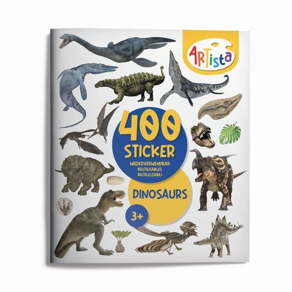 Produktbild: Artista - Stickerbuch Dinosaurier