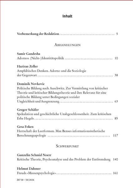 Produktbild: Zeitschrift f&uuml;r kritische Theorie / Zeitschrift f&uuml;r kritische Theorie, Heft 58/59 (2024)