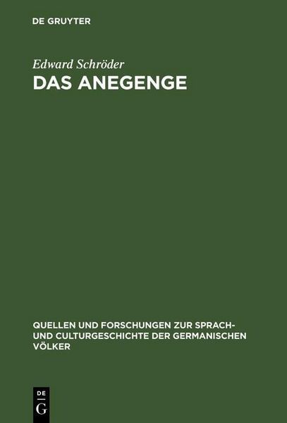Produktbild: Das Anegenge