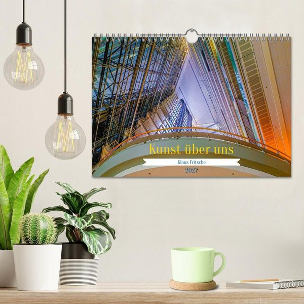 Produktbild: Kunst &uuml;ber uns (Wandkalender 2027 DIN A4 quer), CALVENDO Monatskalender