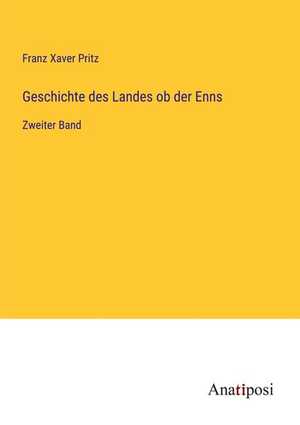 Produktbild: Geschichte des Landes ob der Enns