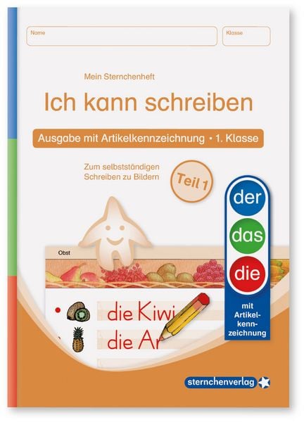Produktbild: Ich kann schreiben Teil 1 und 2 im Set - Ausgabe mit Artikelkennzeichnung (DaZ) - Sch&uuml;lerarbeitshefte f&uuml;r die 1. Klasse