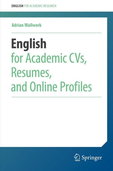 Produktbild: English for Academic CVs, Resumes, and Online Profiles