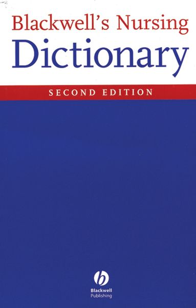 Produktbild: Blackwell's Nursing Dictionary