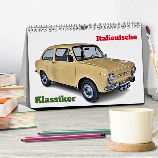 Produktbild: Italienische Klassiker (Tischkalender 2026 DIN A5 quer), CALVENDO Monatskalender