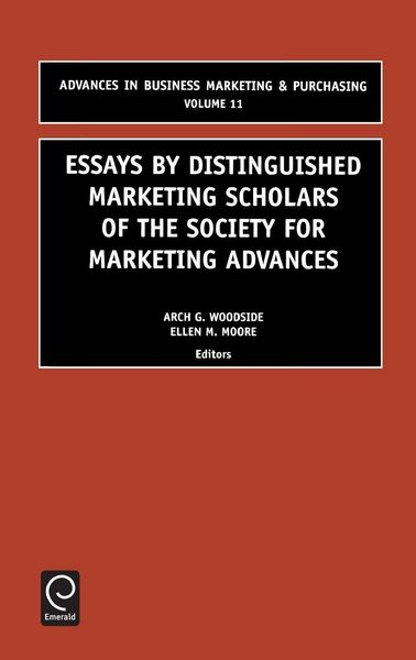 Produktbild: Essays by Distinguished Marketing Scholars of the Society for Marketing Advances