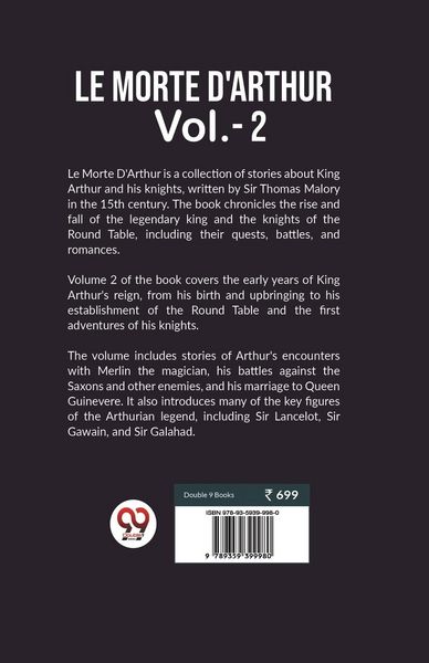 Produktbild: Le Morte d'Arthur Vol.- 2