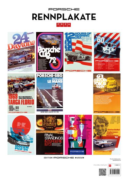 Produktbild: Porsche Rennplakate 2026