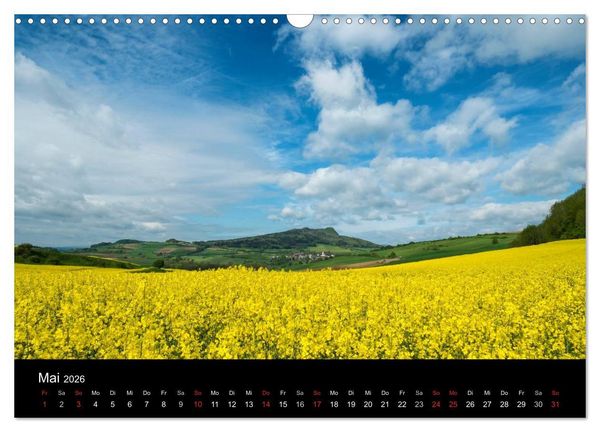 Produktbild: Vulkanlandschaft Hegau 2026 (Wandkalender 2026 DIN A3 quer), CALVENDO Monatskalender
